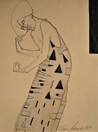 Figura geométrica elegante de Doris Schmitz