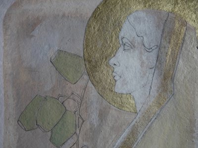 Perfil da Mulher Golden Halo de Doris Schmitz