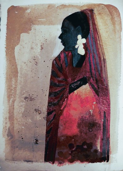 Perfil de uma Mulher Elegante de Doris Schmitz