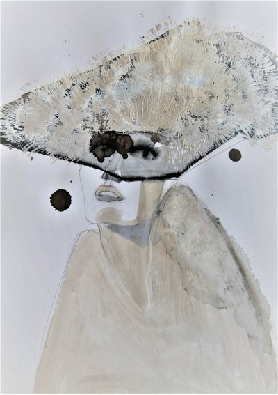 Retrato do Chapéu Misterioso de Doris Schmitz