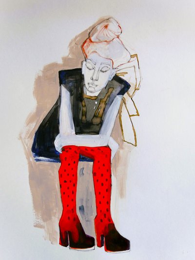 Estilo de moda contemplativo de Doris Schmitz