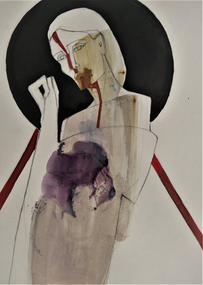 Retrato de Doris Schmitz