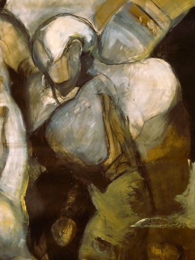 Figuras abstratas em oração de Doris Schmitz