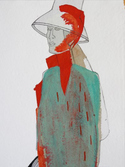 Boneca de moda «Red Splash» de Doris Schmitz