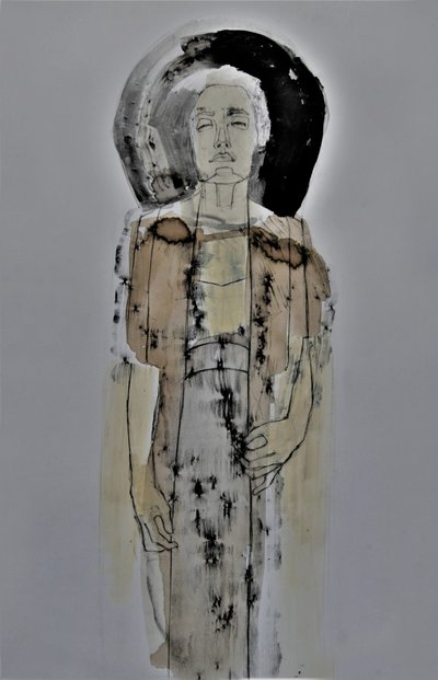 Figura abstrata serena de Doris Schmitz