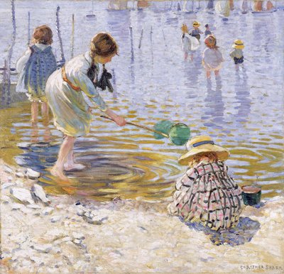 À beira-mar (óleo sobre tela) de Dorothea Sharp