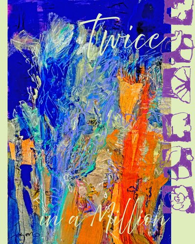 Pintura abstrata dinâmica de Dorothy Fagan