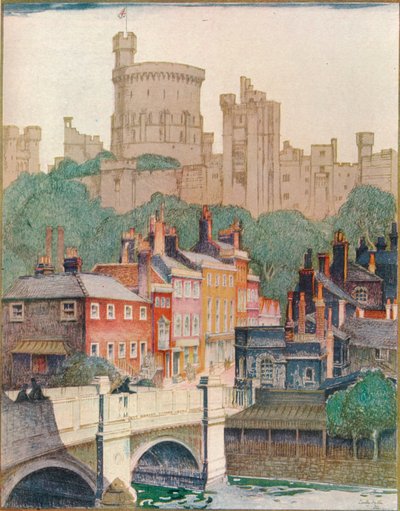 Castelo de Windsor, 1922. 1924 de Dorothy Hutton