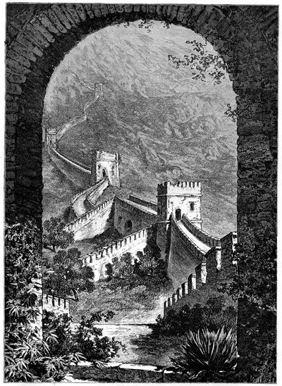 Grande Muralha da China, século XIX de Dosso