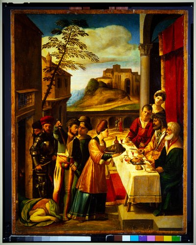 Salomé com a cabeça de João Batista (painel) de Dosso Dossi
