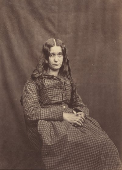 Mulher, Asilo do Condado de Surrey de Dr. Hugh Welch Diamond
