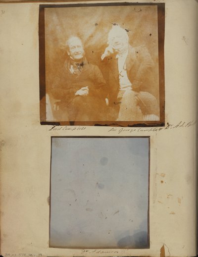 Lord Campbell e Sir George Campbell de Dr. John Adamson