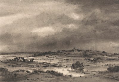 Composição: Paisagem dos pântanos de Dr. Thomas Monro