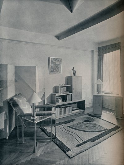 Móveis projetados e executados por Alexander Kachinsky, 1930 de Drix Duryea
