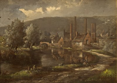 Casa da tintura da perdiz, Bowbridge, Stroud, Gloucestershire de Désiré Delaplace-Gérardin