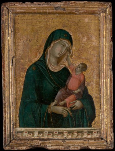 Madonna e Criança, ca. 1290-1300. de Duccio di Buoninsegna