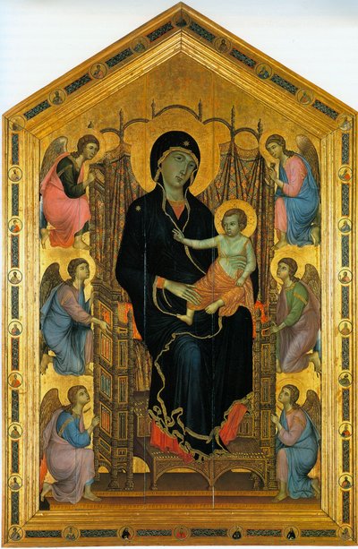 Madonna ruccelai de Duccio di Buoninsegna