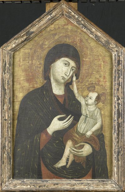 Maria conheceu o tipo de Duccio di Buoninsigna (copy after)