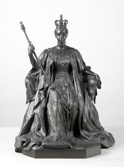 Estatueta da Rainha Vitória de Duchess of Argyll Princess Louise