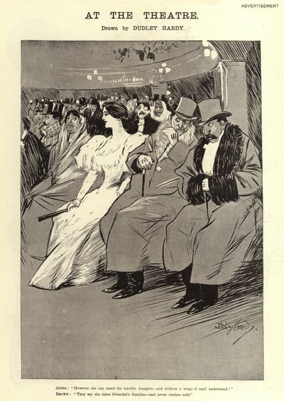 Anúncio, Pastilles de Geraudel de Dudley Hardy
