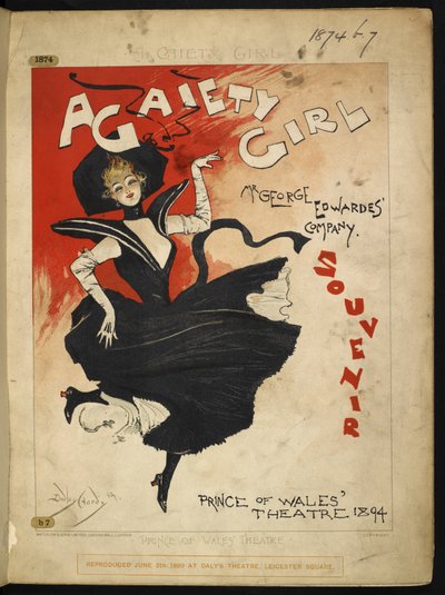 Capa de publicidade do musical 