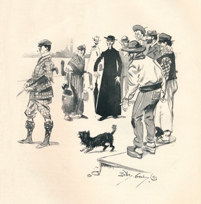 Knickerbockers em Veneza, 1893, 1894 de Dudley Hardy
