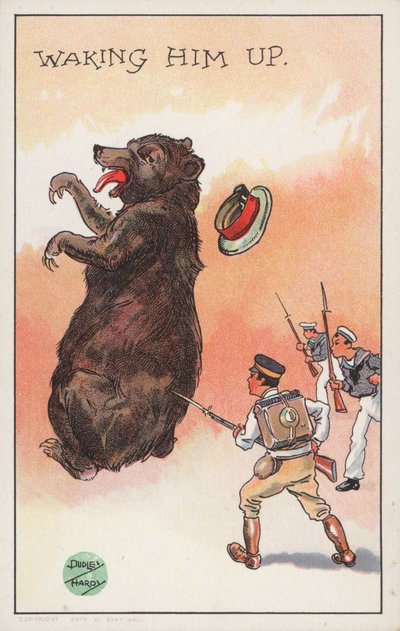 Acordando-o, c.1904-05 de Dudley Hardy