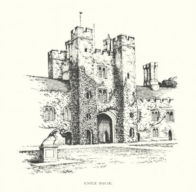 Knole House (litografia) de Duncan Moul