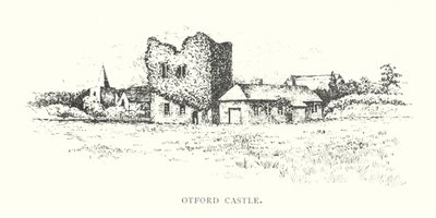 Castelo de Otford (litografia) de Duncan Moul