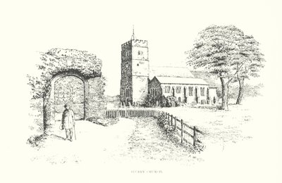 Igreja de Sturry (litografia) de Duncan Moul