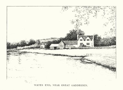 Water End, perto de Great Gaddesden (litografia) de Duncan Moul