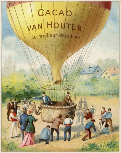 Balão prestes a ascender de Dutch School