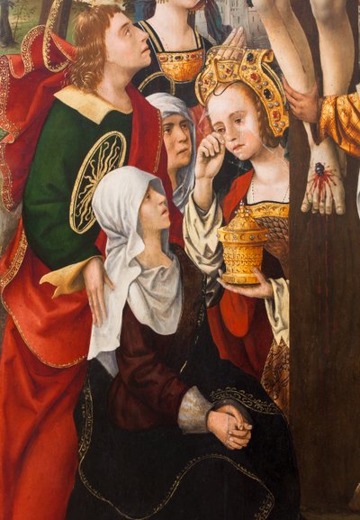 Descida da cruz,1520 (óleo sobre tela) de Dutch School