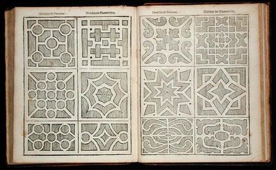 Desenhos para parterres, de 