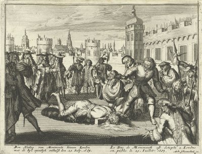 Execução do Duque de Monmouth, 15 de julho de 1685 de Dutch School