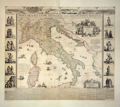 Itália, Atlas Klencke de Dutch School