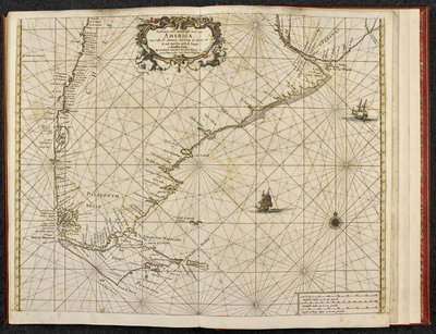 Mapa do Cabo Horn, Tierra del Fuego, de 