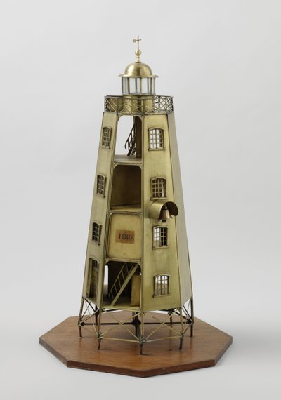 Modelo do farol de Duiveneiland em Java de Dutch School