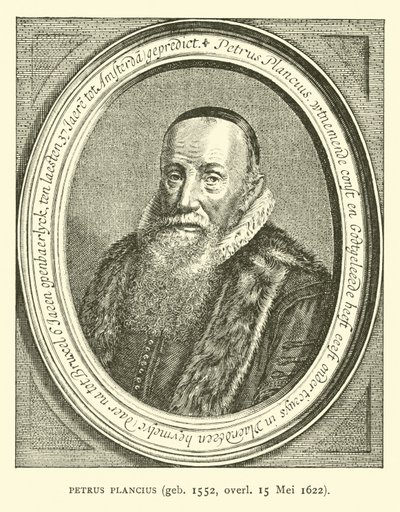 Petrus Plancius, astrônomo holandês, cartógrafo e clérigo de Dutch School