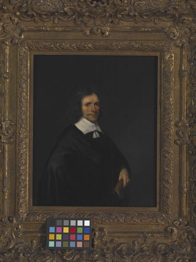 Retrato de um homem (óleo sobre tela) de Dutch School