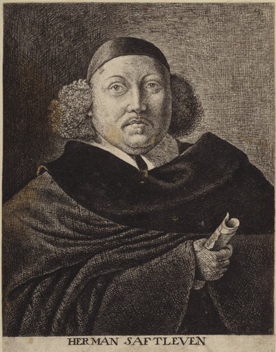 Retrato de Herman Saftleven the Younger de Dutch School