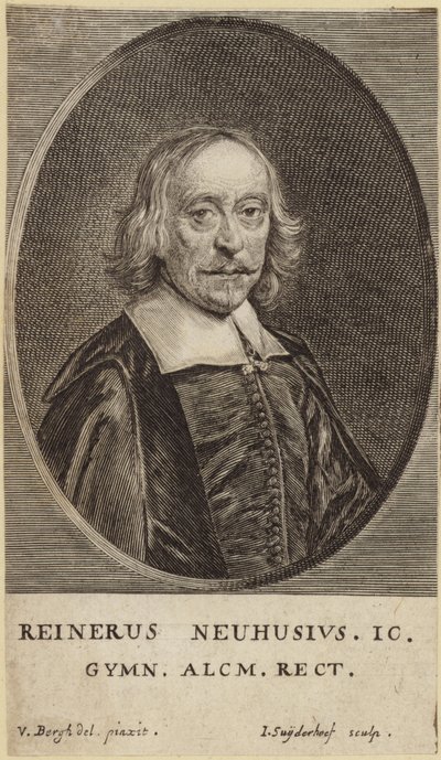 Retrato de Reinerus Neuhusius de Dutch School