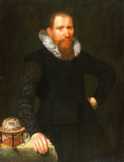 Retrato de um cavalheiro, início do século XVII de Dutch School
