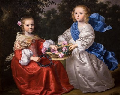 Retrato de crianças de Dutch School