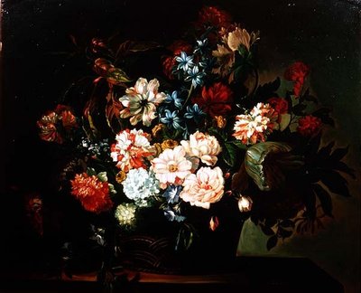 Natureza Morta das Flores de Dutch School