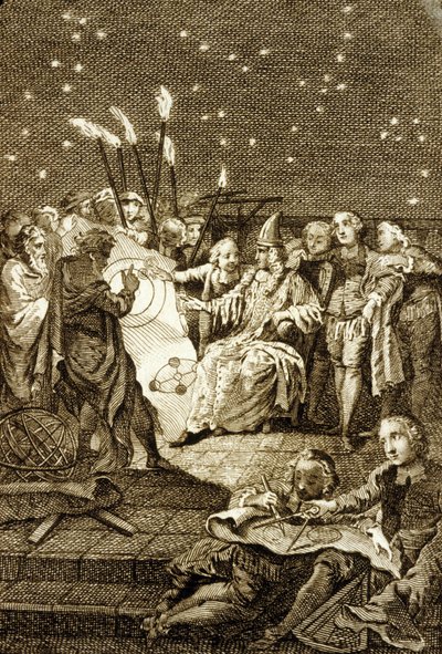 A moldura da Holanda, astronomia e o espetáculo da natureza de Dutch School