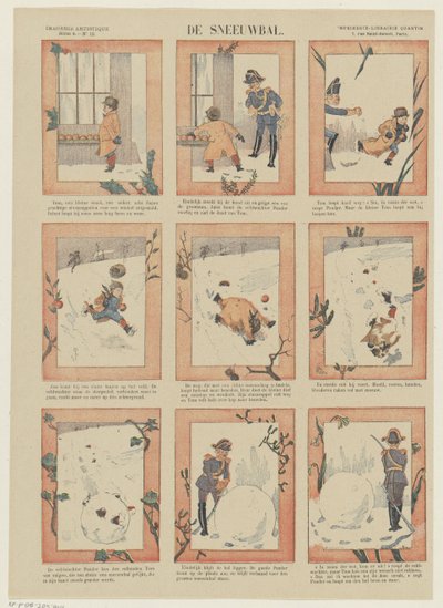 A bola de neve de Dutch School