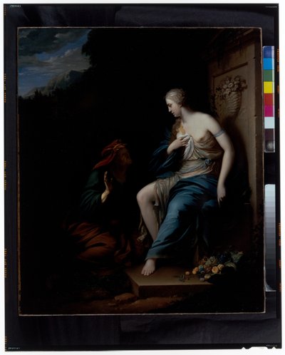 Vertumno e Pomona de Dutch School