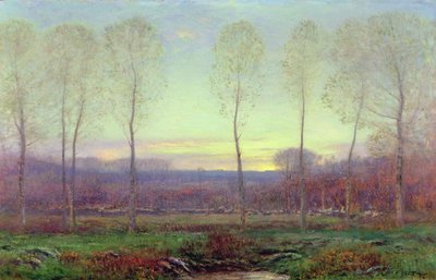 Crepúsculo de Outubro de Dwight William Tryon