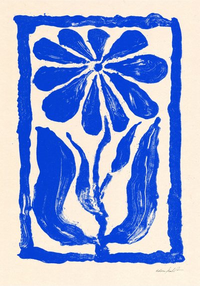 Flor Azul de EDEN KALIF